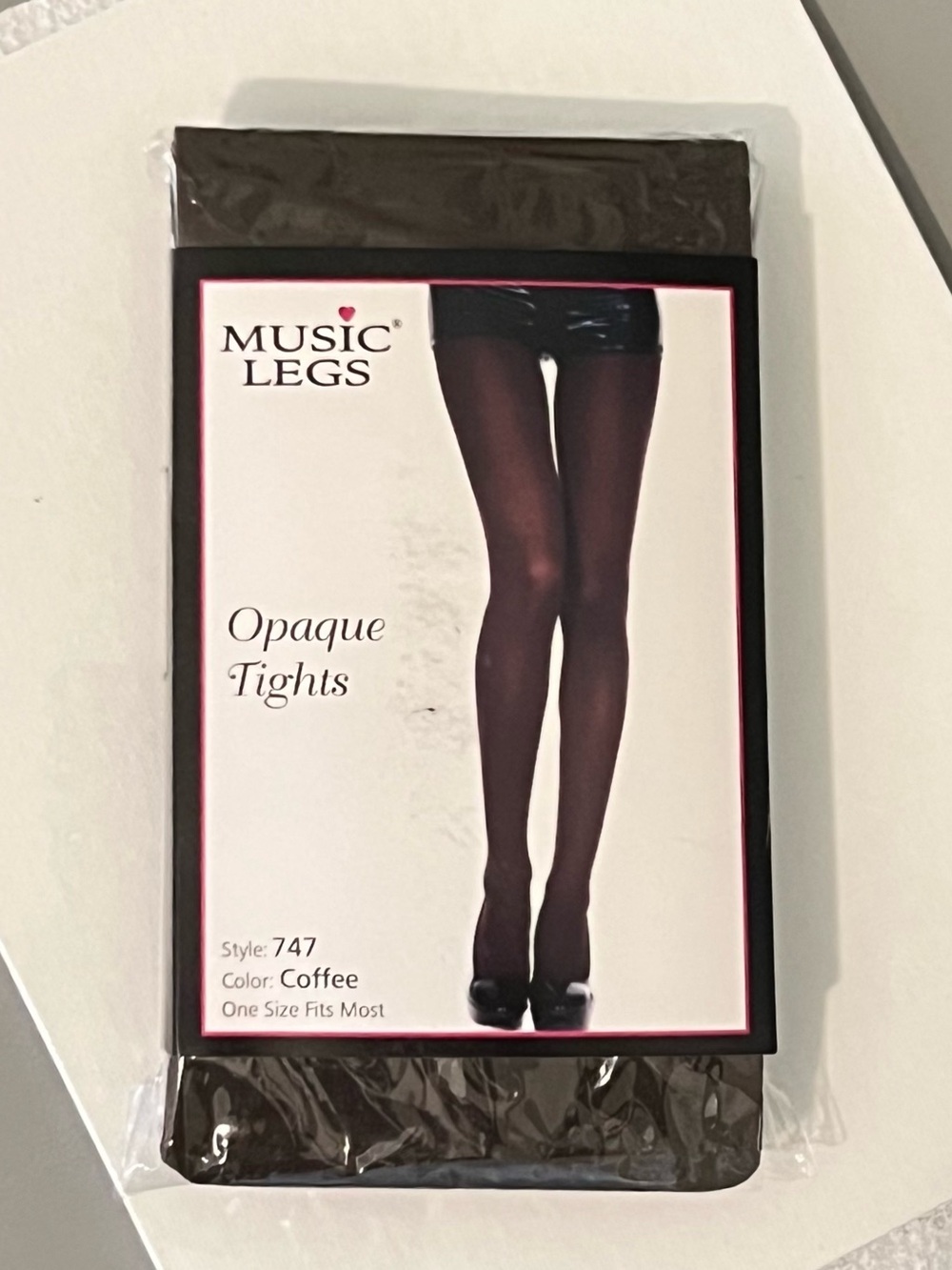 NEW Opaque Tights in Coffee